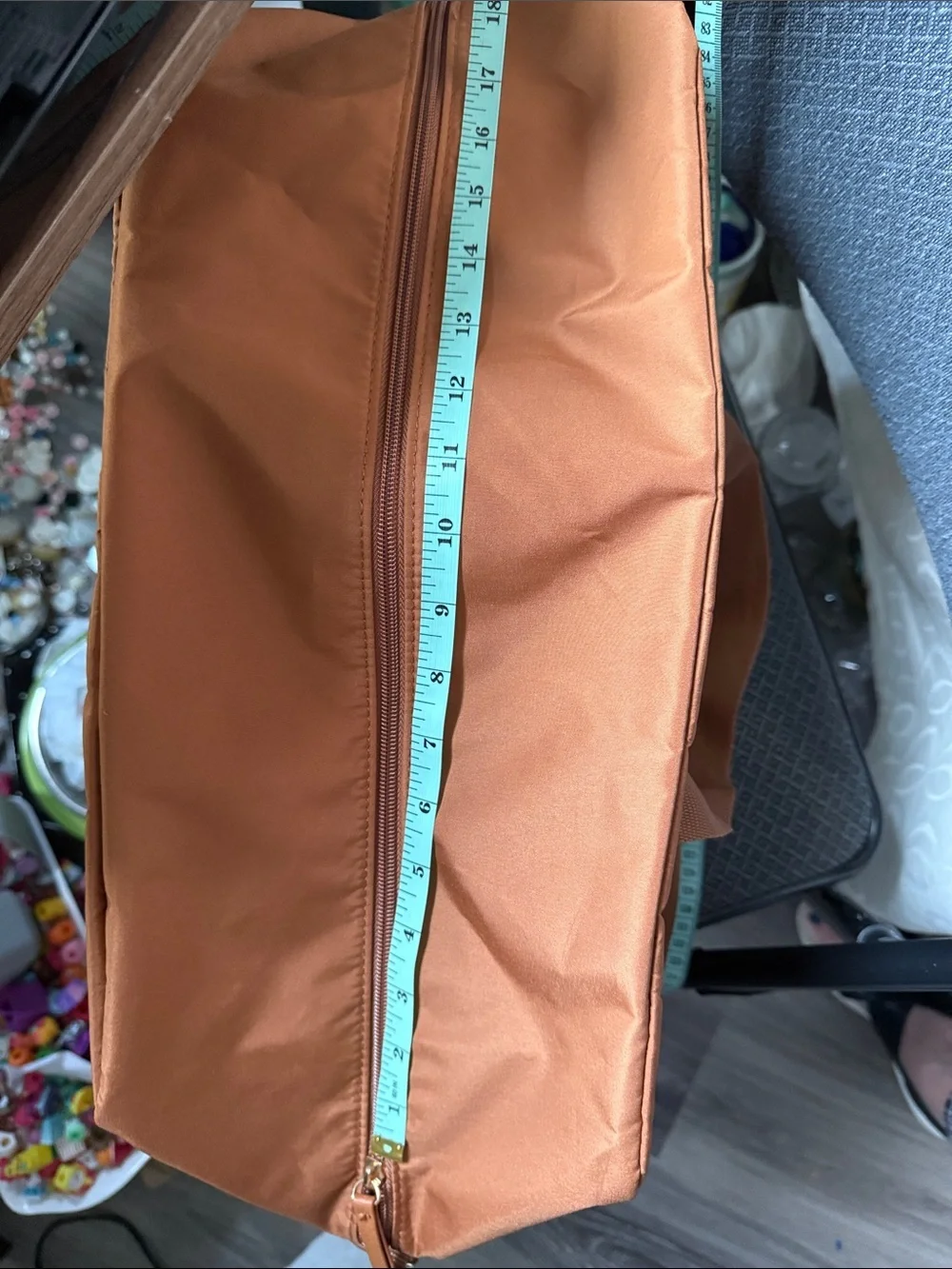 Brown Men's Duffel Bag